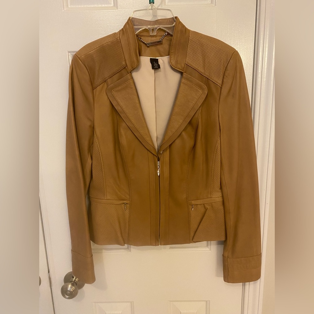 WHBM Leather Jacket